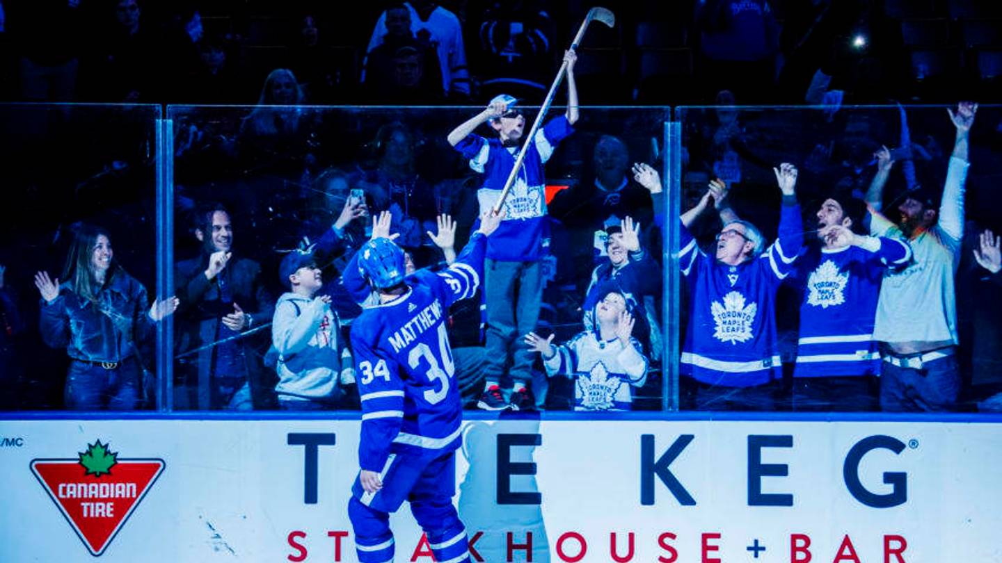 Toronto Maple Mathiue Toronto Maple leafs: Comparing Mathews First Two Years