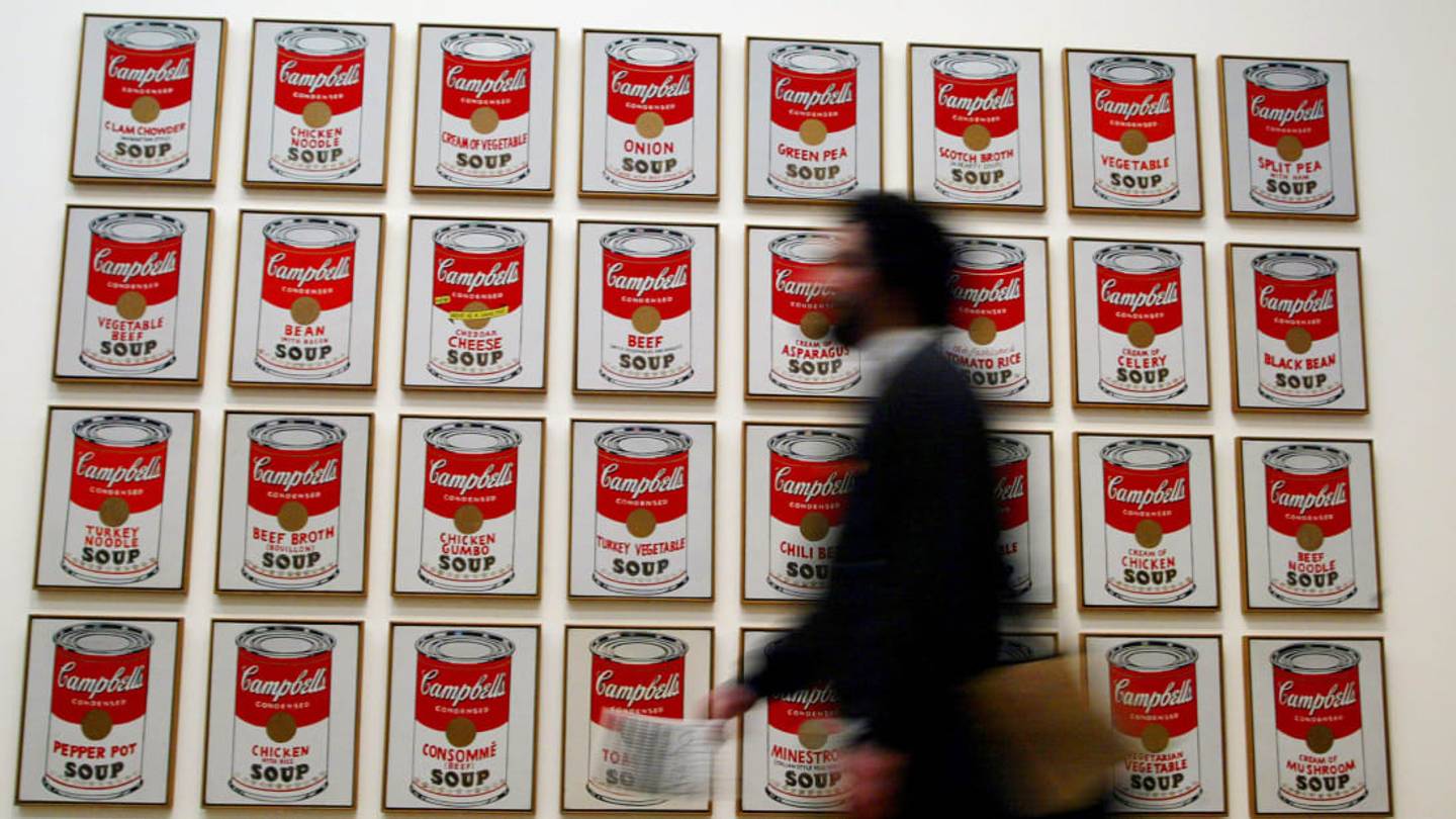 16 Things You Might Not Know About Andy Warholâs <em>Campbellâs Soup Cans</em>