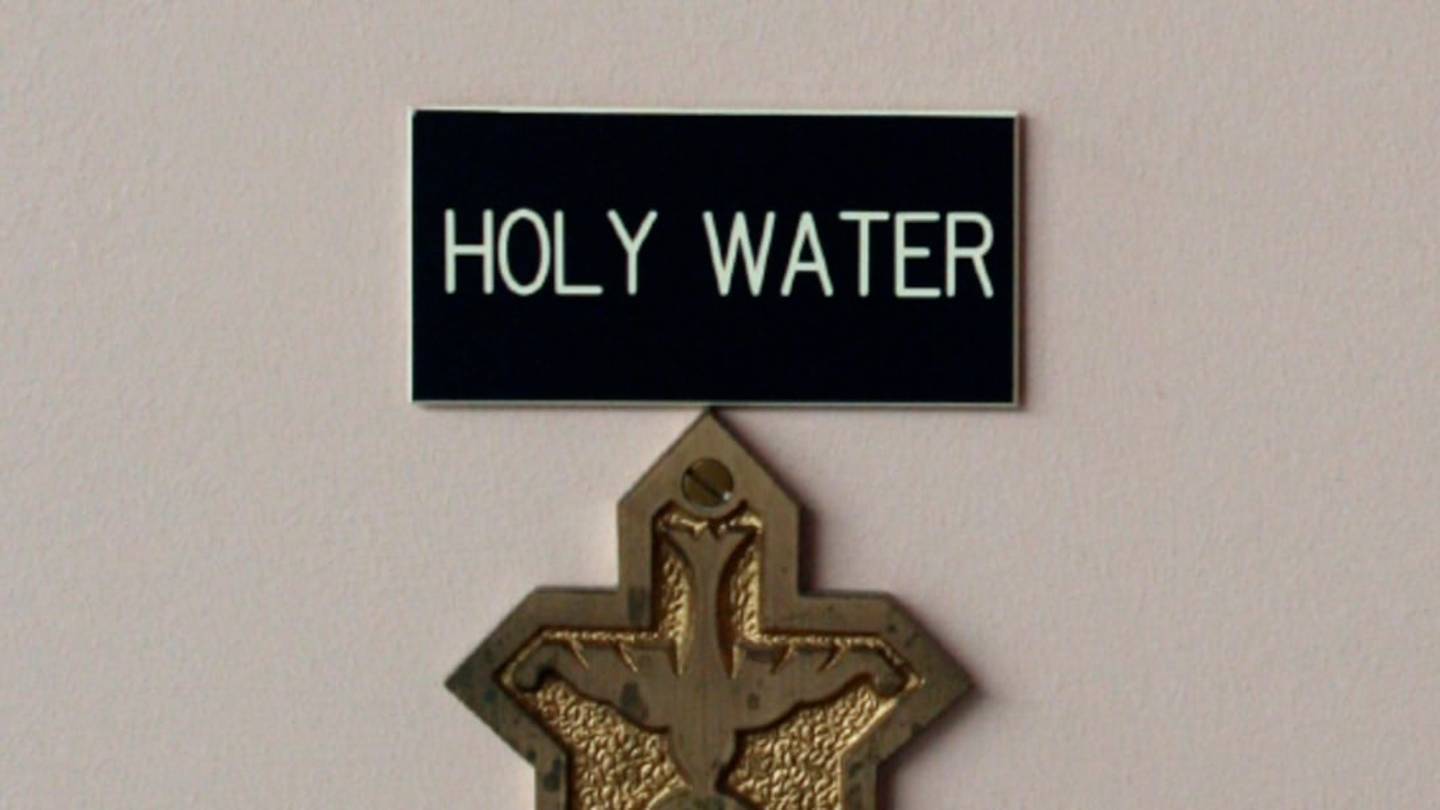 The World's First Vending Machine Dispensed Holy Water