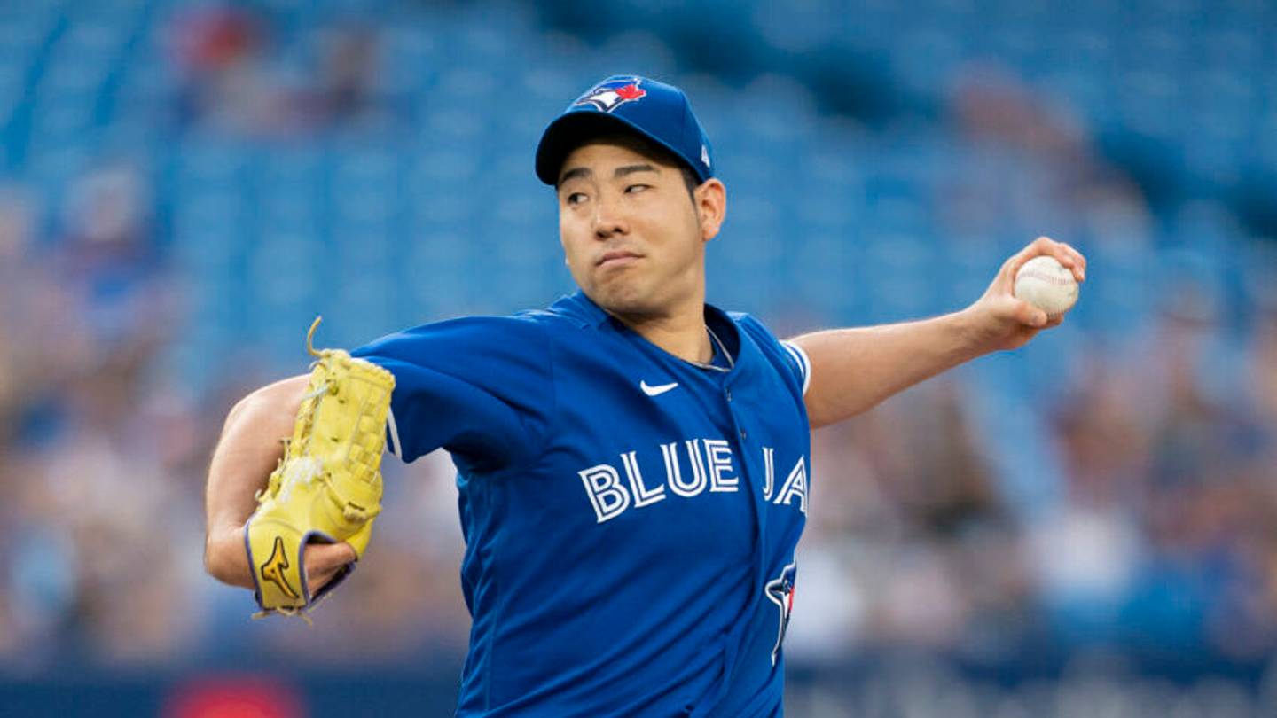 Blue Jays Kikuchi 16 ユニフォーム Blue Jays may have no other choice for Yusei Kikuchi this year
