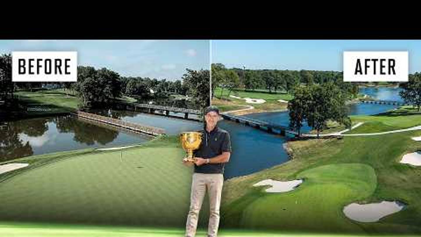 Medinah will look nothing like it has in the past at the Presidents Cup