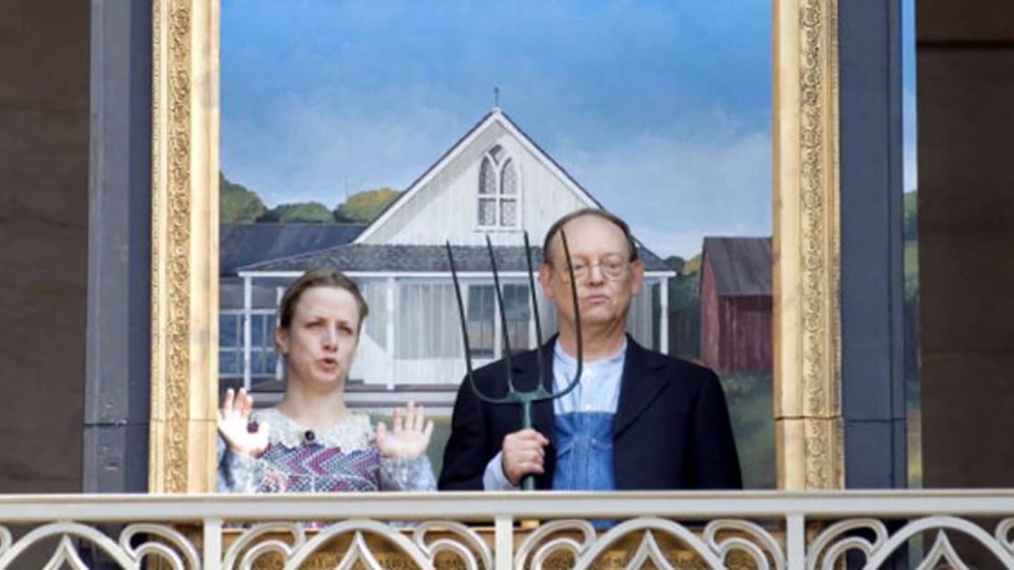 Grant Wood's <em>American Gothic</em>