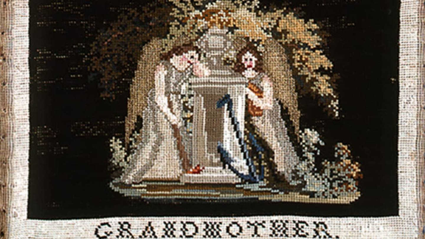 Needlework in Memory of the Departed