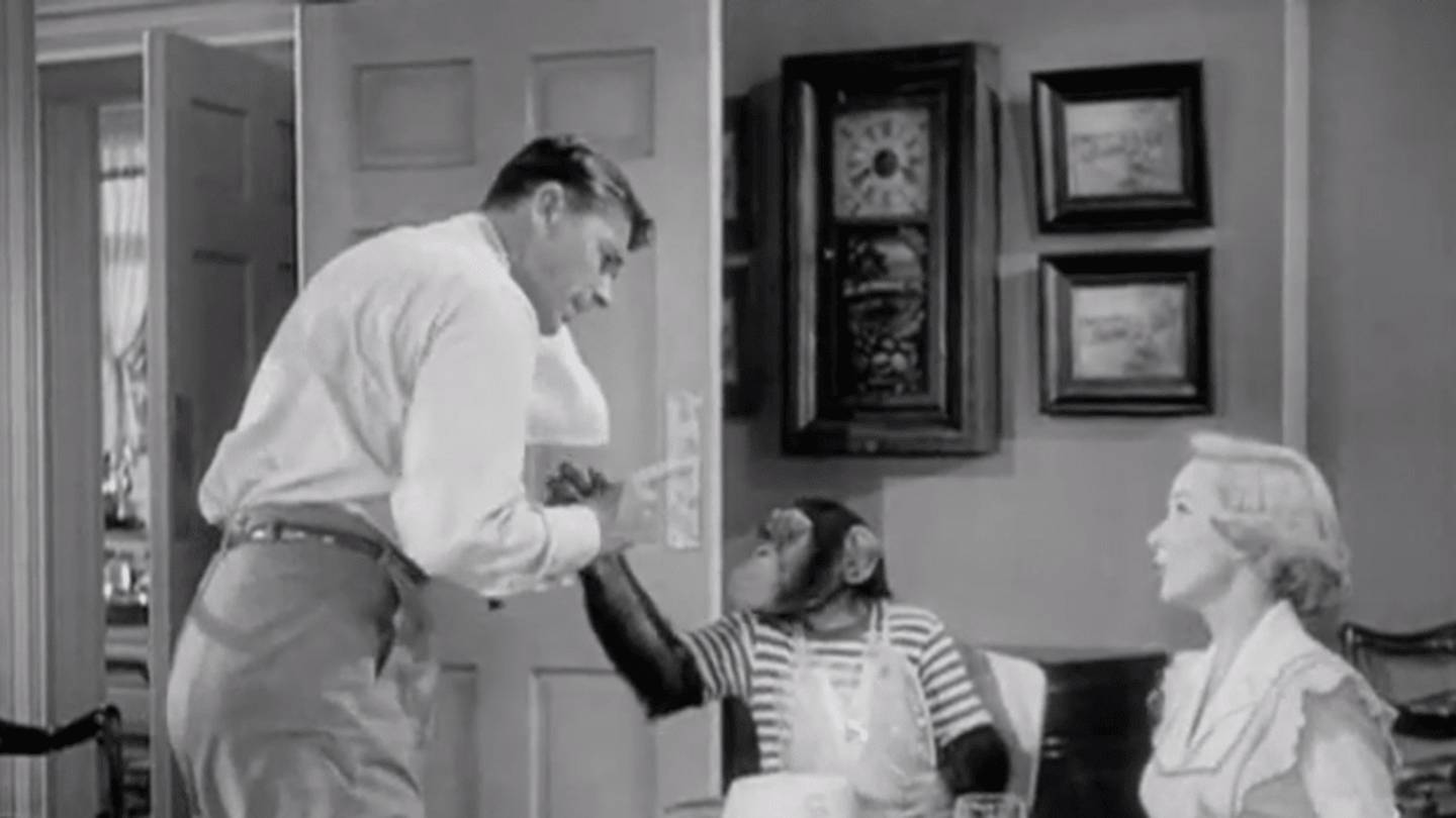 The Time Ronald Reagan Was Nearly Strangled By A Chimp