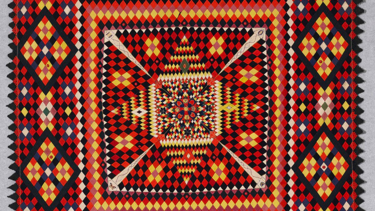 A New Museum Exhibition Showcases Quilts Made by Men During War