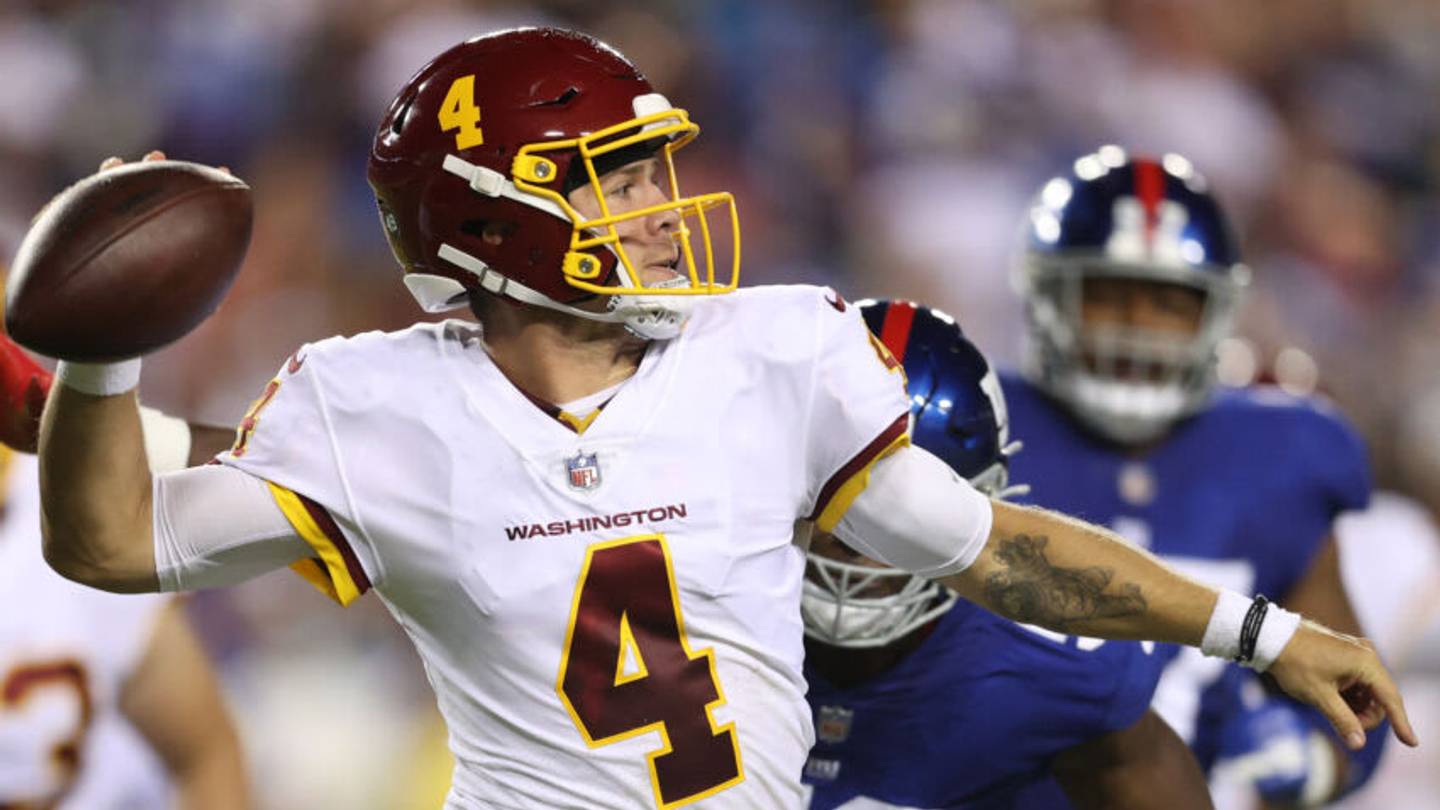 Washington Football Team: Taylor Heinicke cashes deserved bonus after Week  2 win