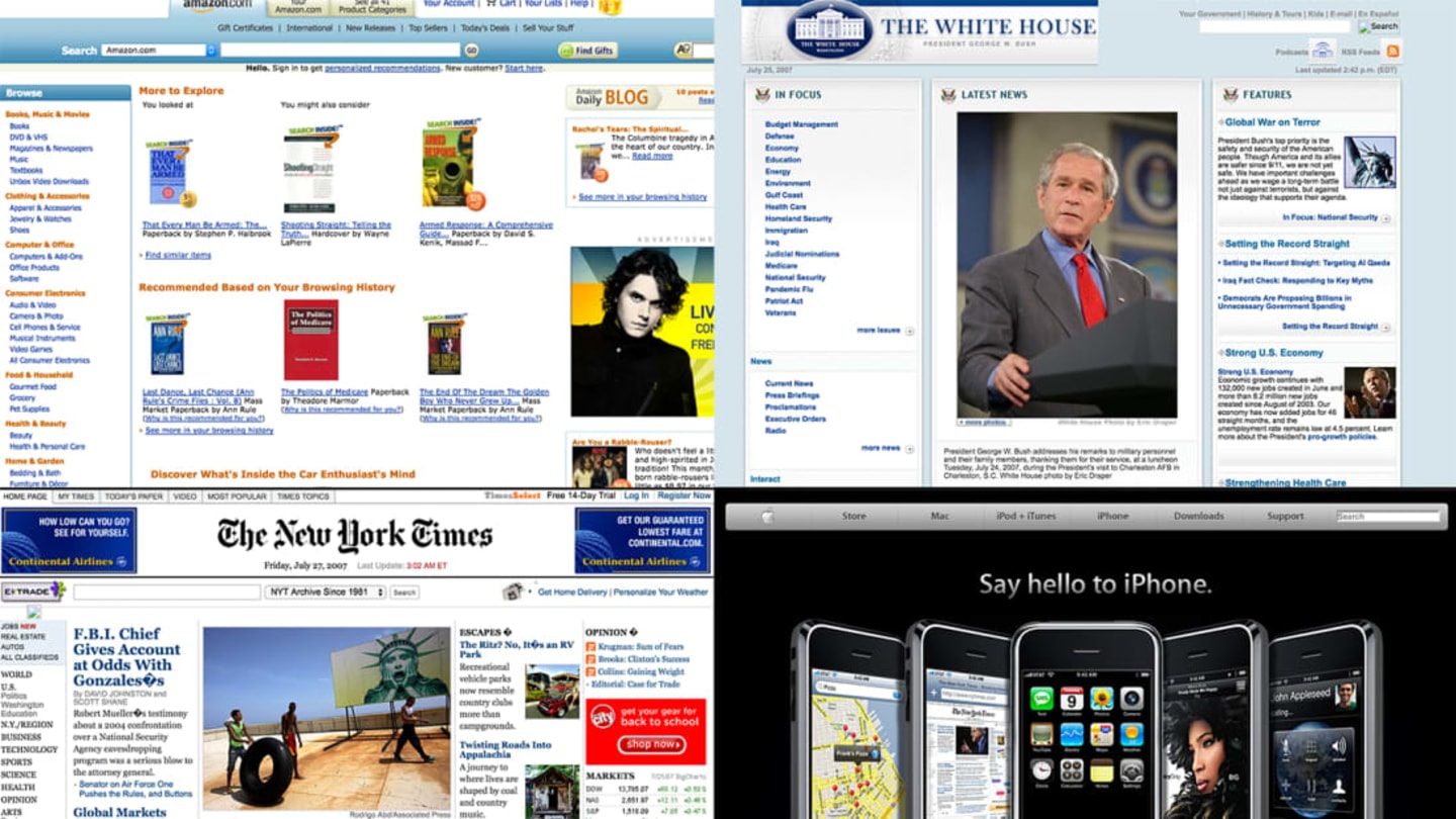 Dive Into What the Web Looked Like 10 Years Ago With This Site