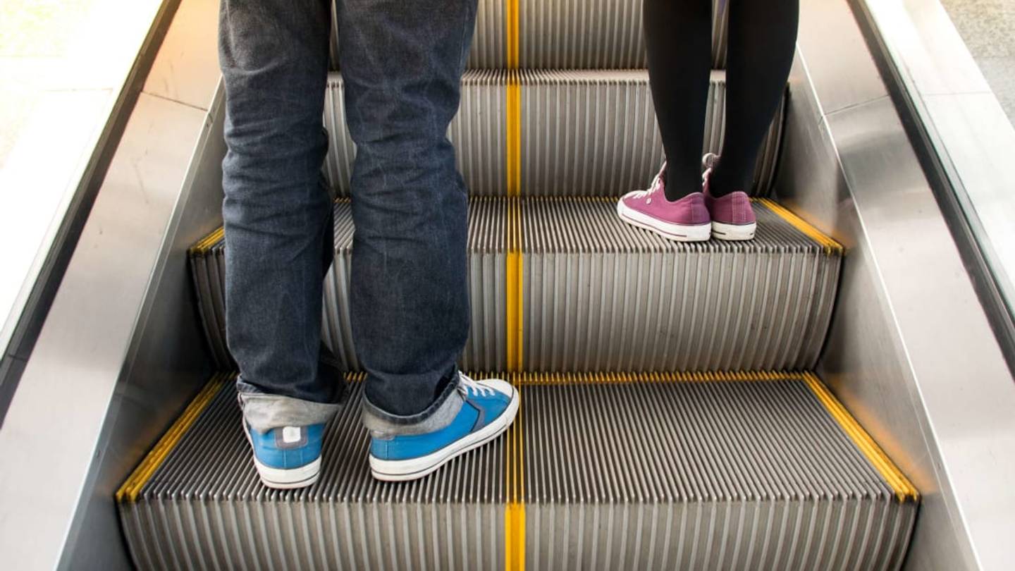 Why Escalator Stairs Are Grooved Mental Floss