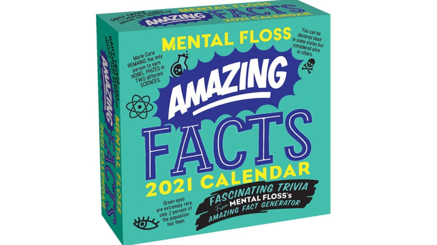 Order Mental Floss Amazing Facts Desk Calendar | Mental Floss Order Mental Floss Amazing Facts Desk Calendar | Mental Floss