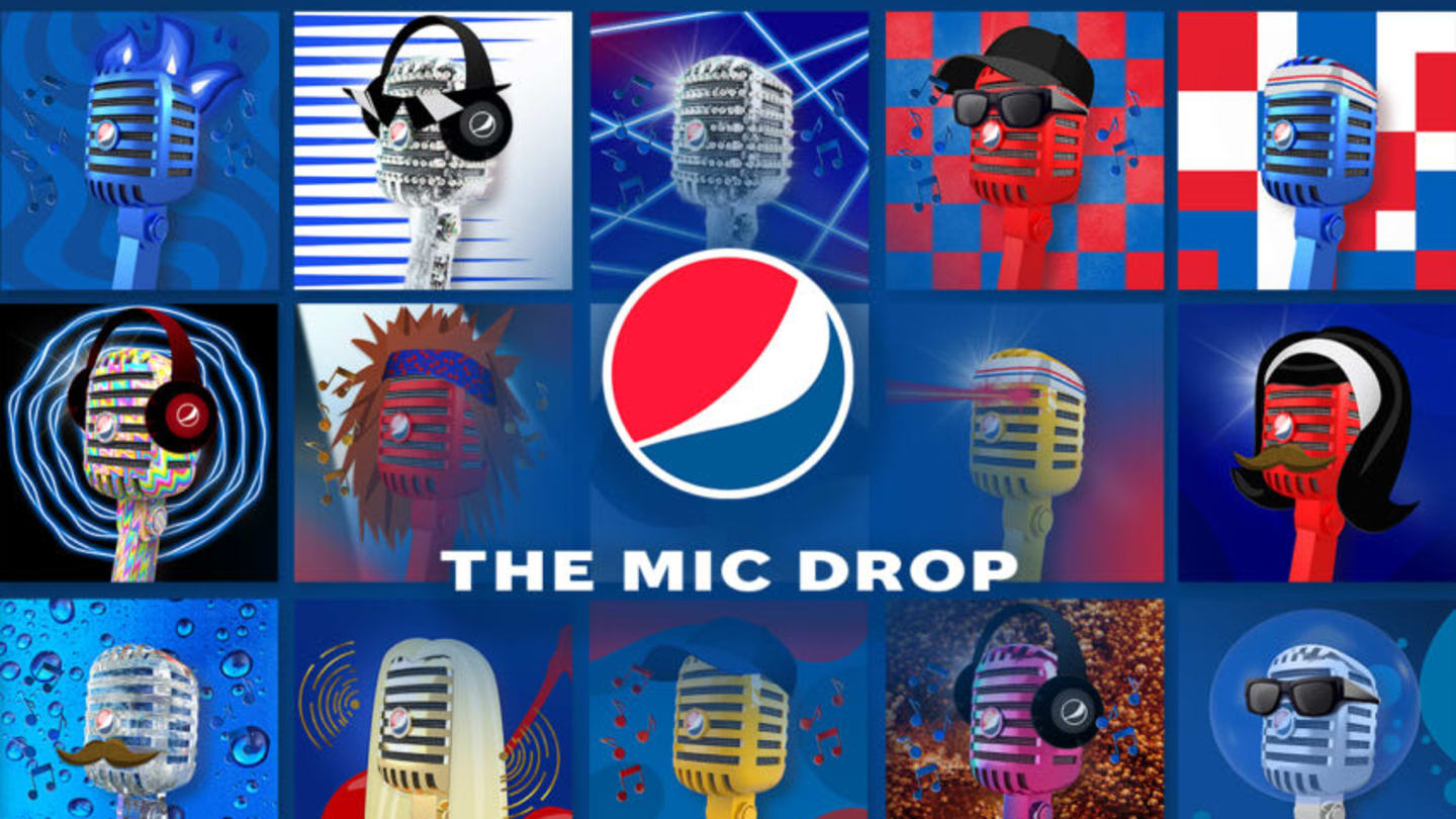 Pepsi Mic Drop genesis NFT collection captures its history and future