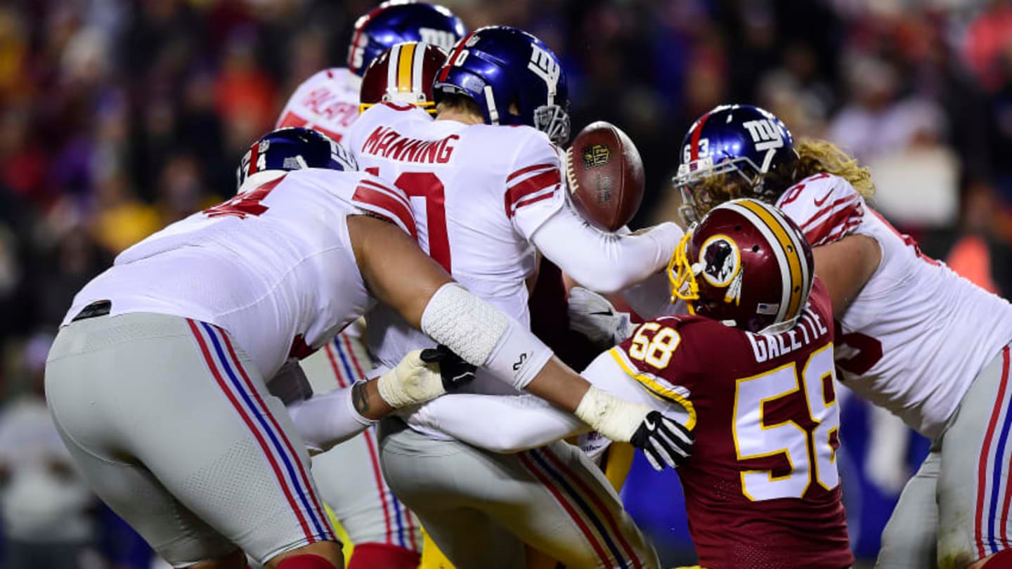 NFL Week 17 Preview: Redskins at Giants