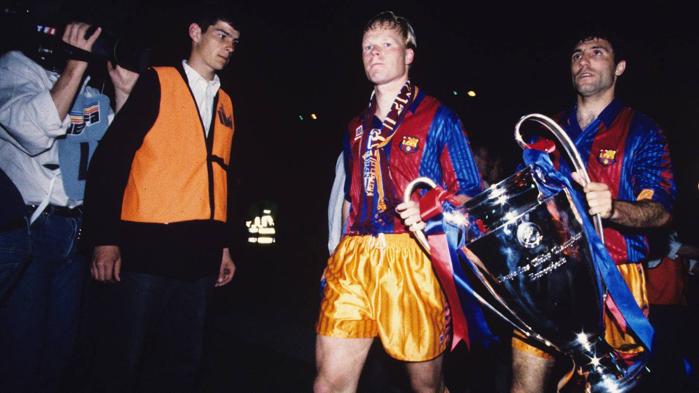 Fanion FC Barcelone Vs Sampdoria – Finale Cup Winners Cup 1989 (10x9cm)