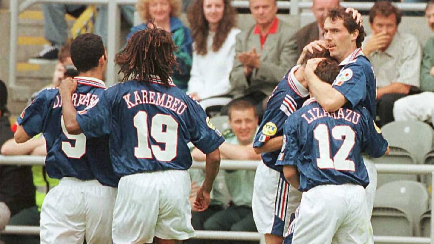 Poster Équipe De France Euro 96 – Affiche Vintage Collection