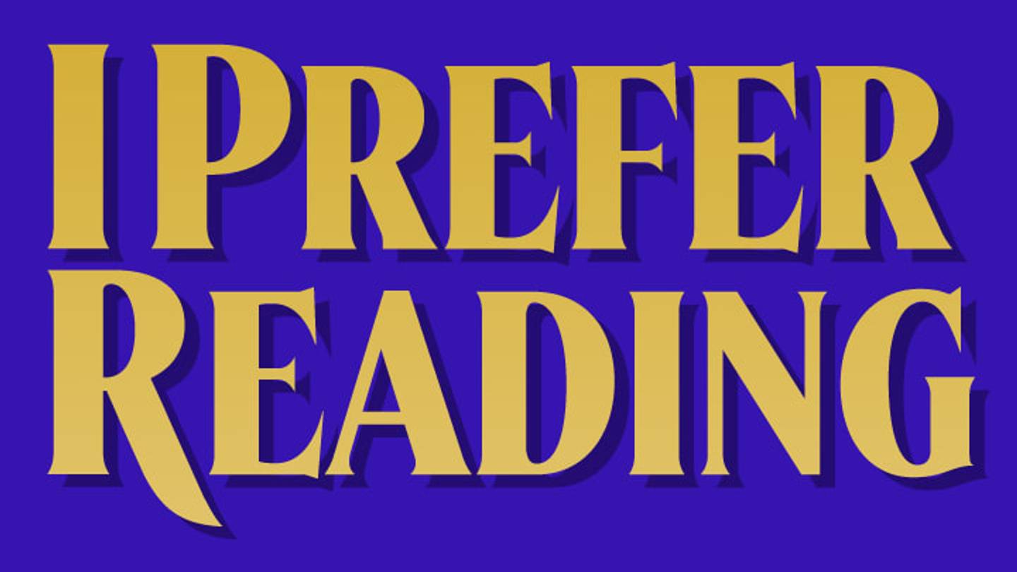 I Prefer Reading logo