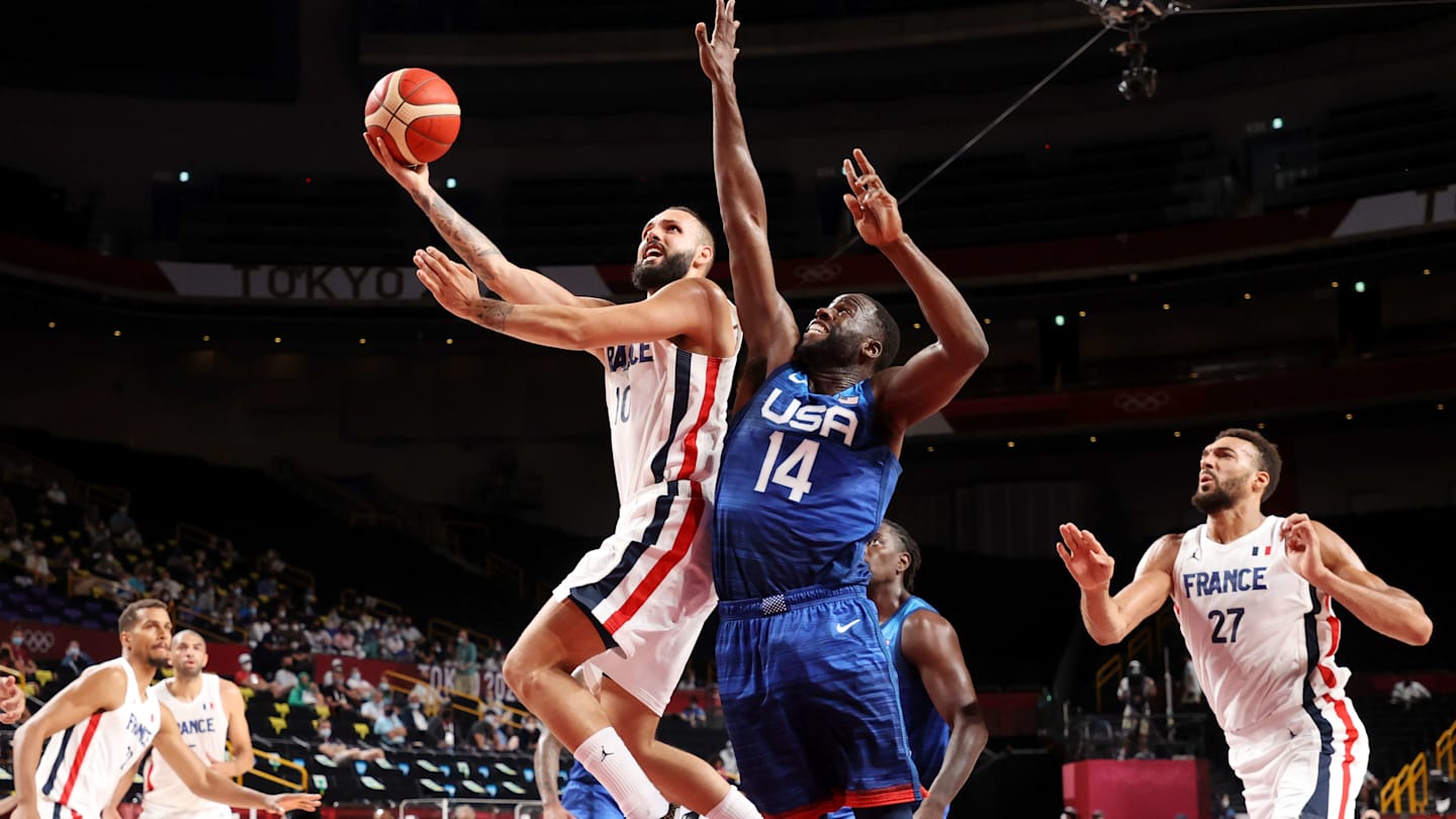 Francia derrotó a Estados Unidos en el baloncesto olímpico
