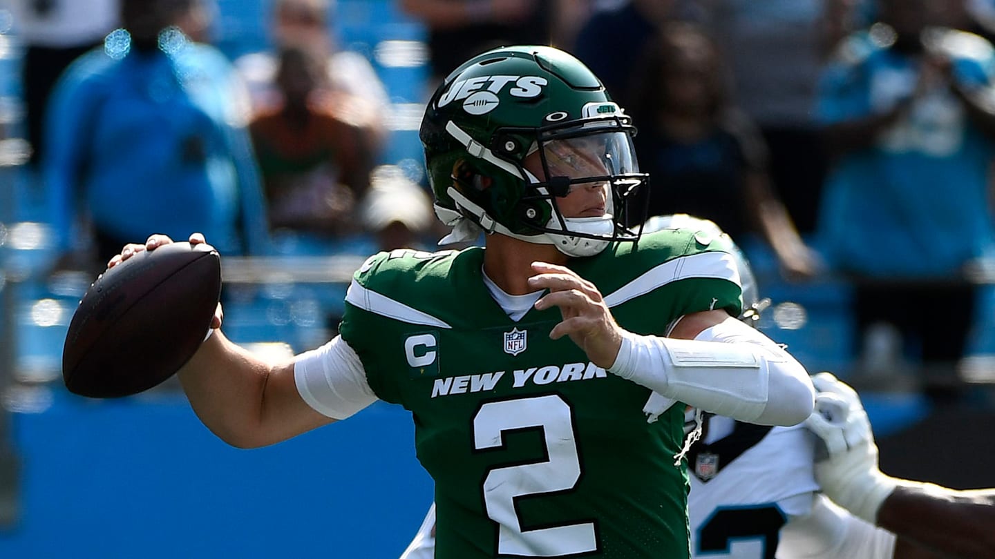 NY Jets Zach Wilson makes the best throw of his pro career