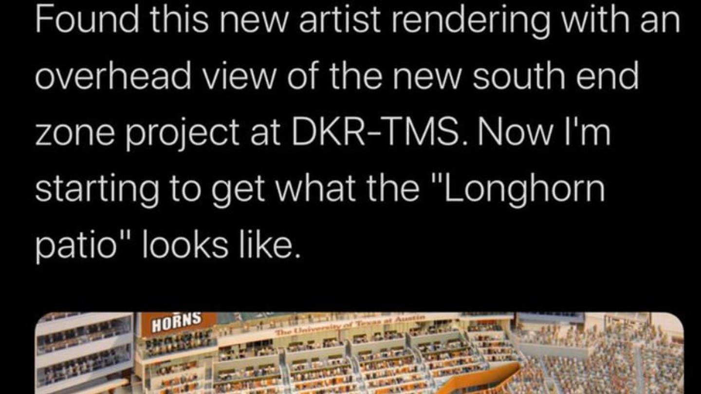 Twitter is Convinced That Concept Art of Texas Longhorns Stadium ...