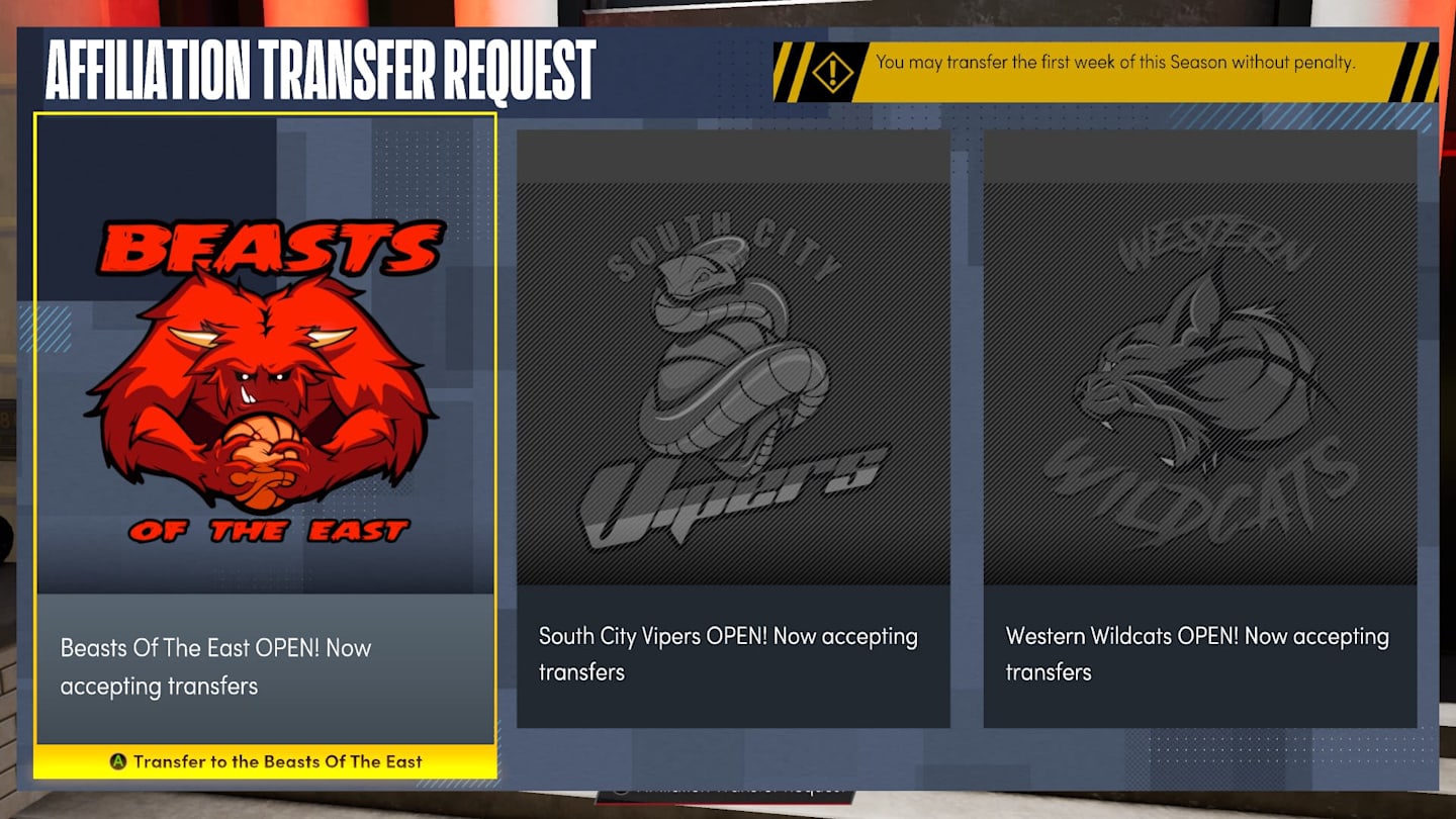 How To Switch Affiliations In Nba 2k22 Next Gen