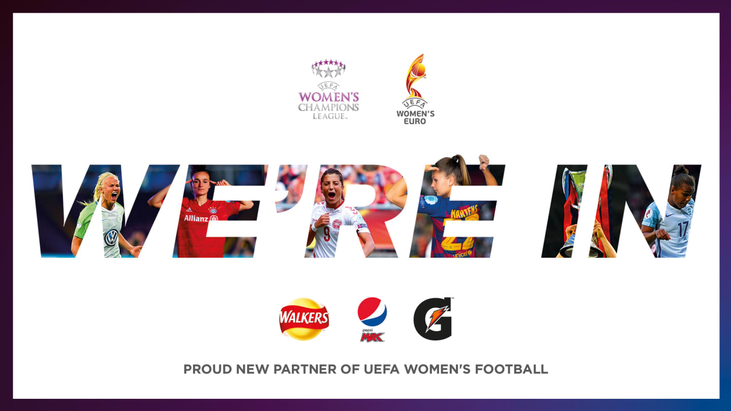 PepsiCo Enters Landmark Sponsorship Deal With UEFA Women's Football