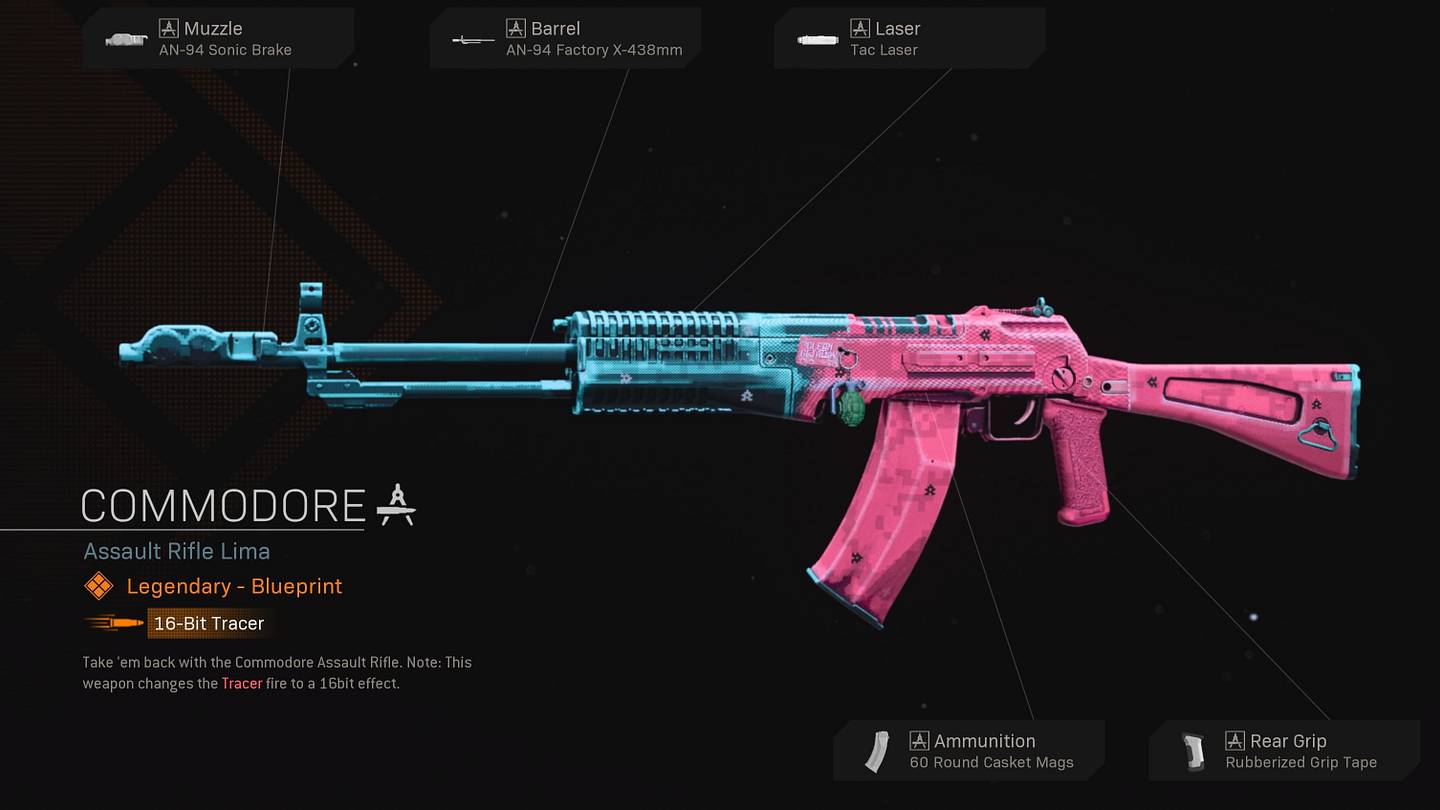 Commodore Warzone Blueprint How To Get