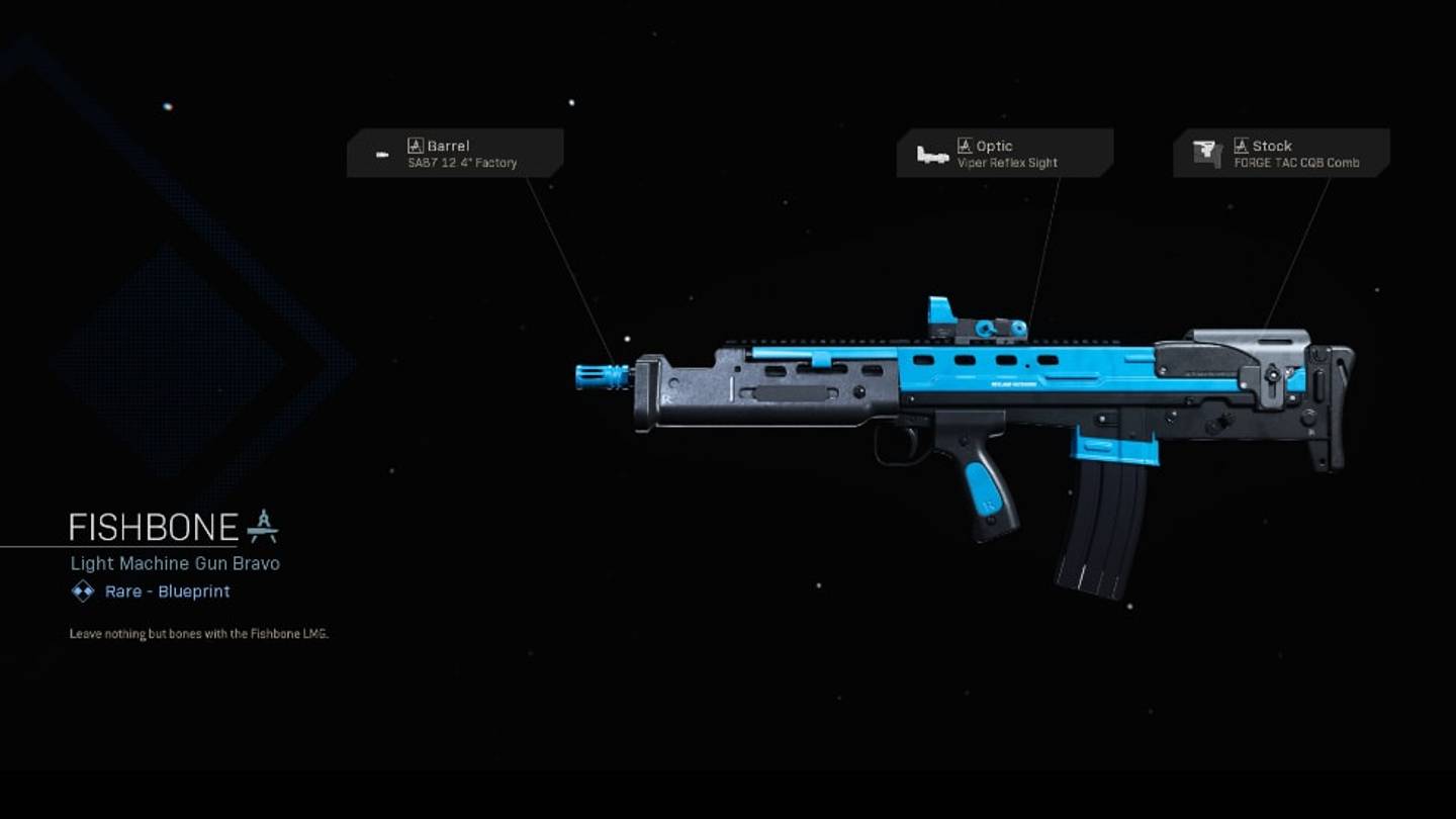 Fishbone Warzone Blueprint How To Get