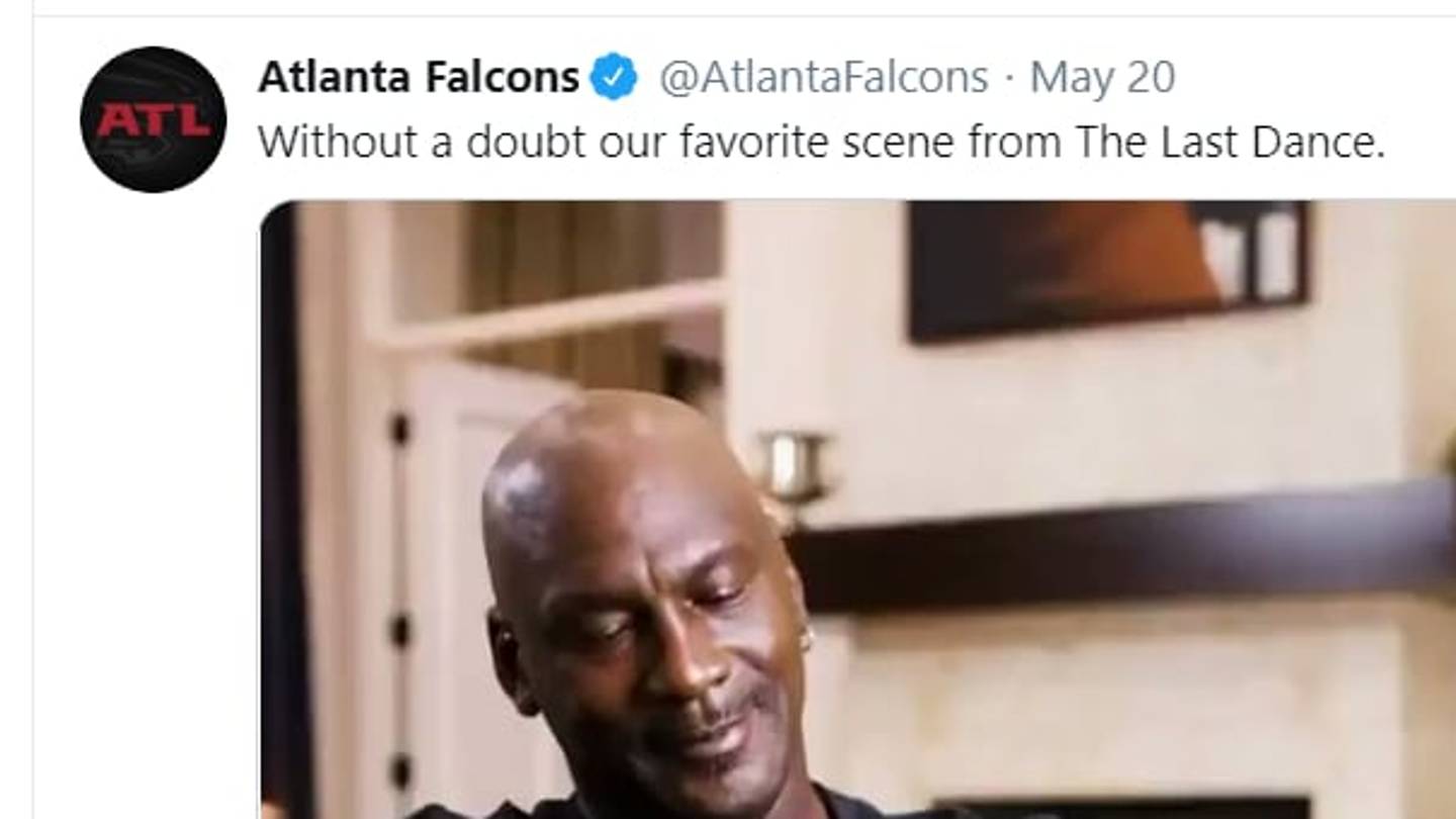 Falcons Twitter Trolls Saints With Hilarious Last Dance Meme
