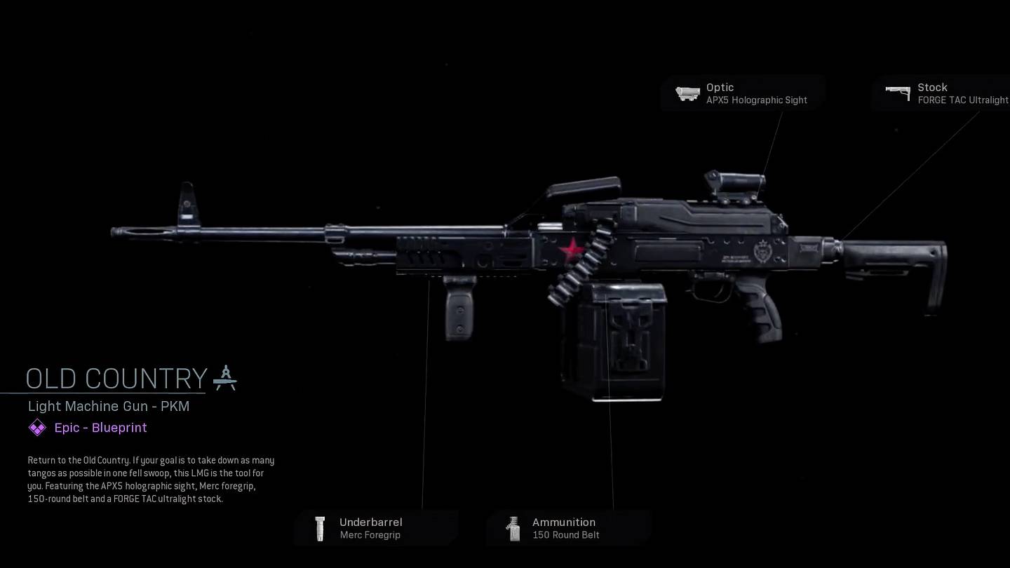 Old Country Warzone Blueprint How To Get