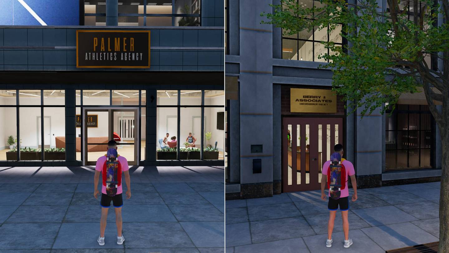 NBA 2K22 MyCareer Agent Choice