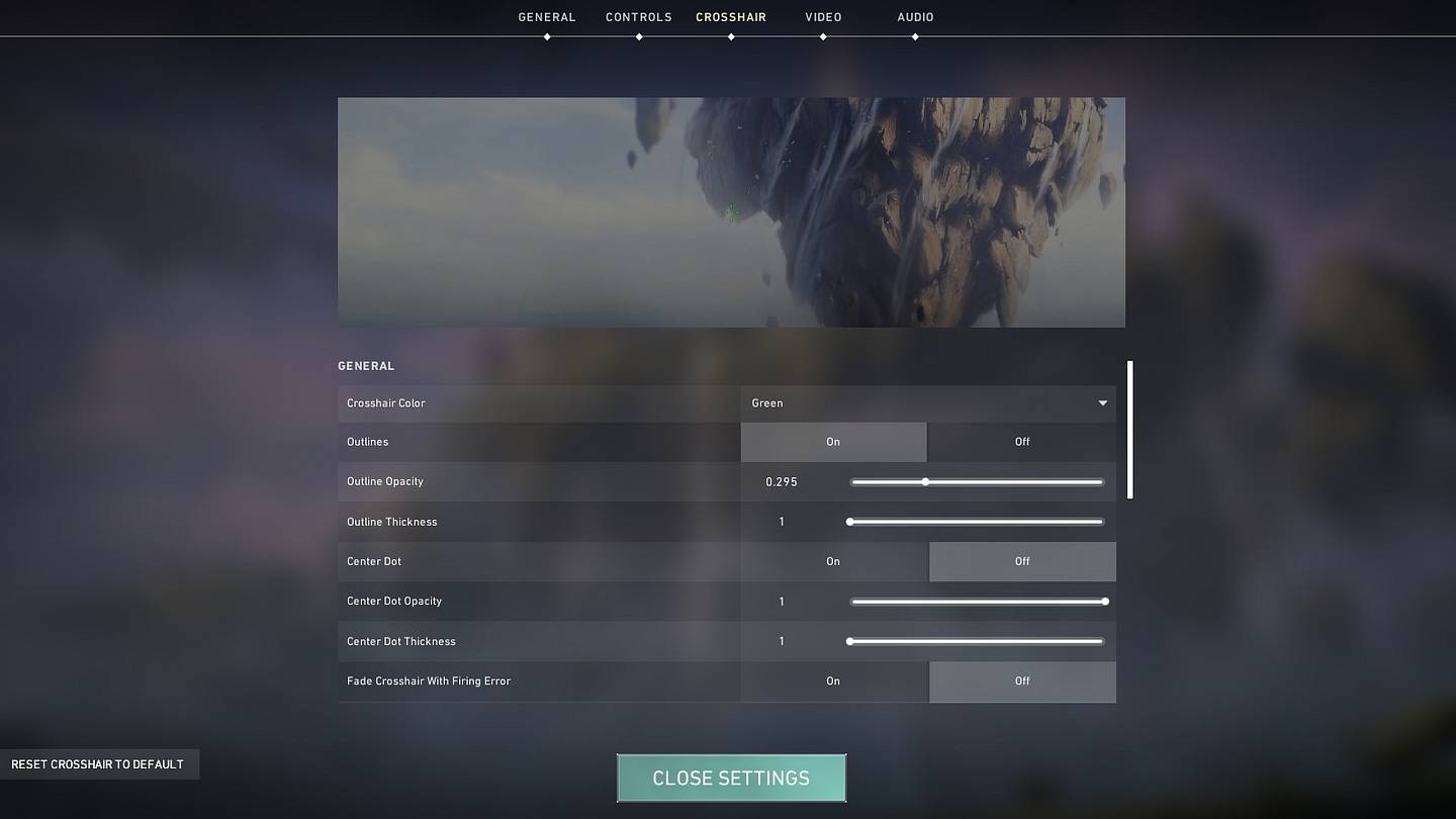Shroud Valorant Settings How To Get Shroud s Crosshair