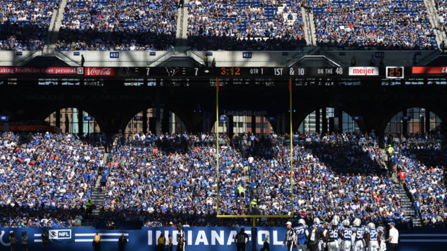 Lucas Oil Stadium Remains Atop NFL's Best Stadiums List