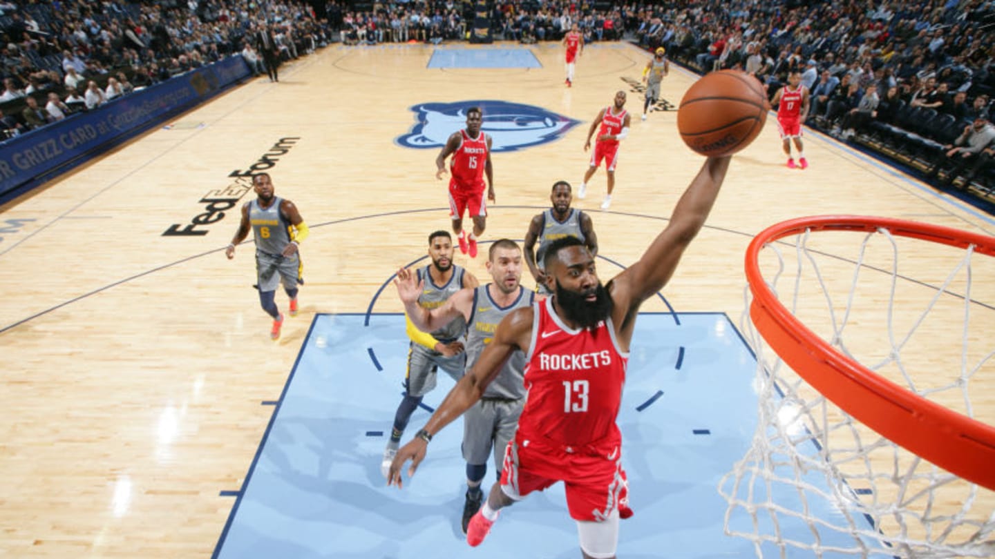 Houston Rockets James Harden shines yet again in thirdstraight victory