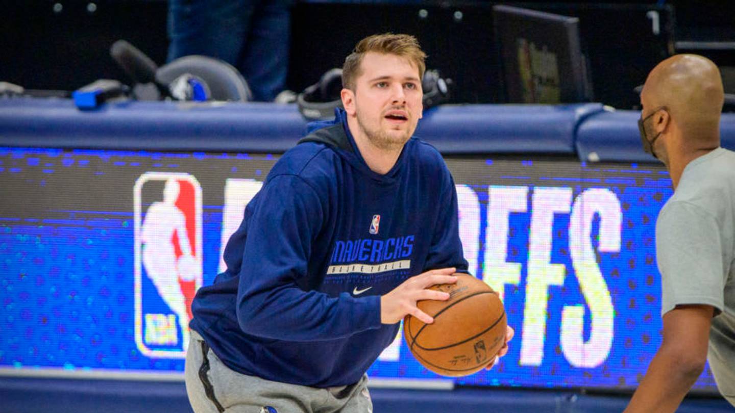 Dallas Mavericks: Luka Doncic nails impossible trick shot in Slovenia