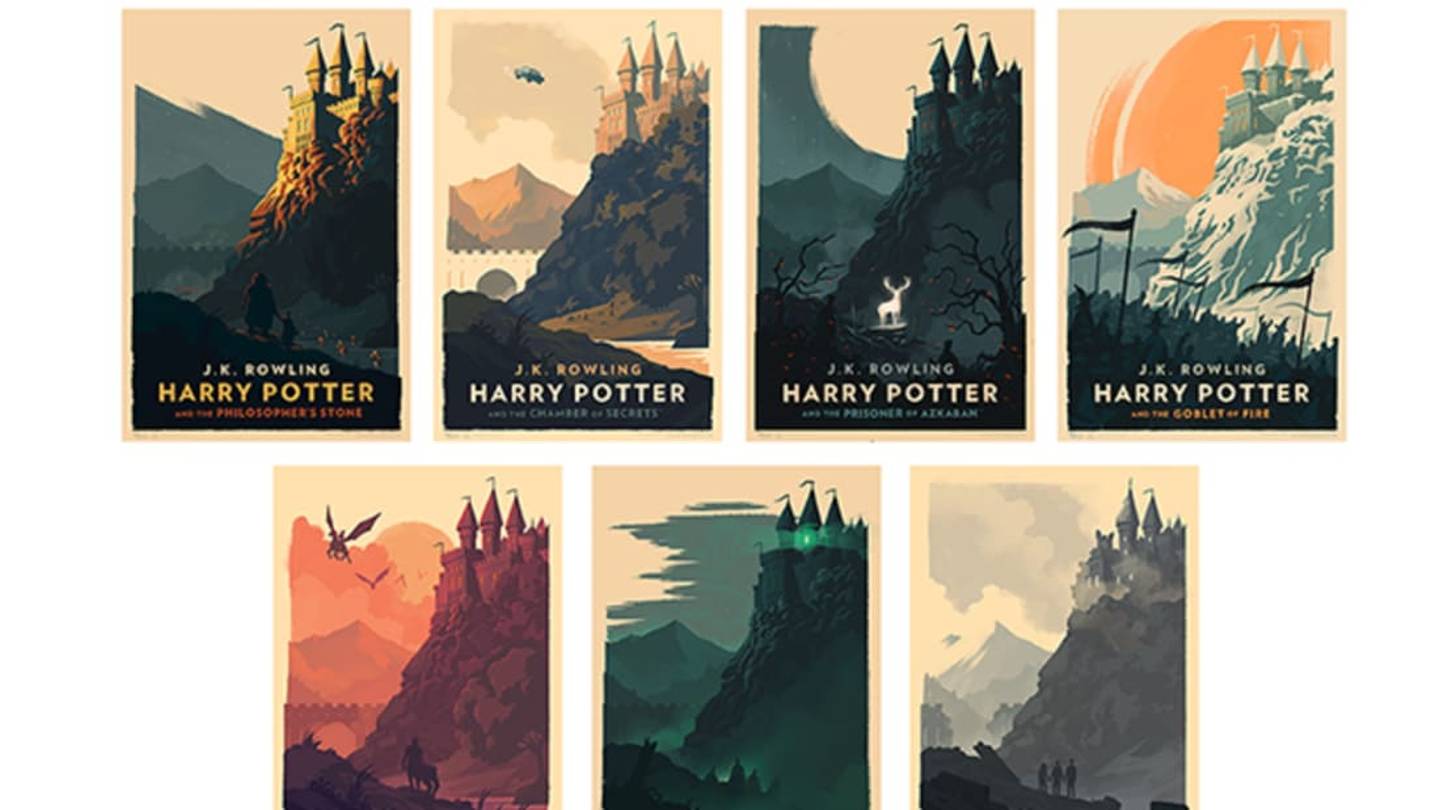 Artist Olly Moss Creates New Set of Minimalist 'Harry Potter' Posters ...