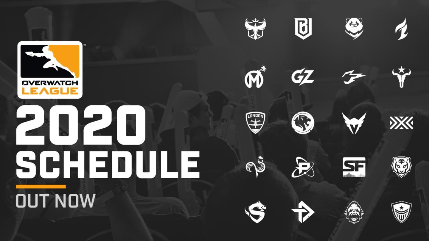 Overwatch League 2020 Schedule Revealed