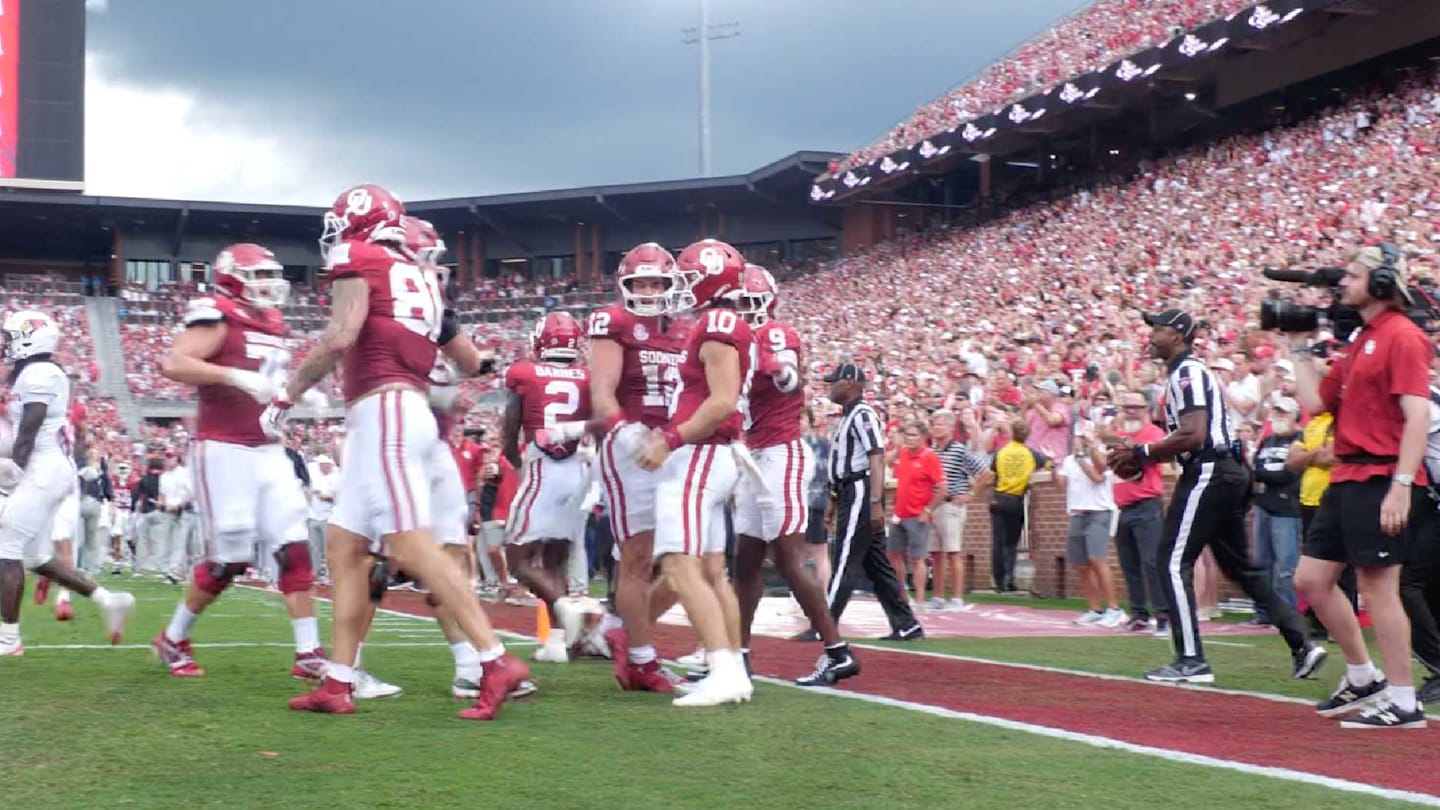 WATCH: Highlights from Oklahoma's Season-Opening Win Over Illinois State