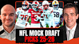 Our NFL Mock Draft Deep Dive Picks 25-28