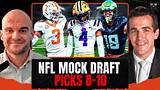 Our NFL Mock Draft Deep Dive Picks 8-10
