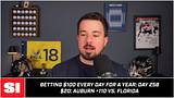 Betting $100 Every Day for a Year: Day 258 (College Football Picks for Sept. 19) Betting $100 Every Day for a Year: Day 258 (College Football Picks for Sept. 19)