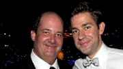'The Office' co-stars John Krasinski and Brian Baumgartner reunited and documented it on social 