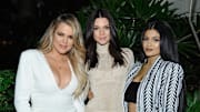 Khloé Kardashian with sisters Kendall and Kylie Jenner