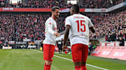 Erfolgsgaranten in der Kölner Offensive: Mark Uth (l.) und Jhon Cordoba