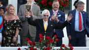 Bob Baffert at the 147th Kentucky Derby.