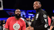 Harden y Durant jugaron juntos tres temporadas en el pasado en Oklahoma City Thunder
