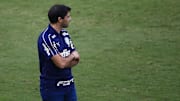 "Tivemos de buscar soluções e ainda temos de continuar resolvendo os problemas porque eles continuam aí", destacou Abel sobre fase do Palmeiras.