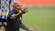Jorge Sampaoli arrive à l'Olympique de Marseille.