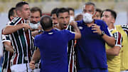 2020 Brasileirao Series A: Fluminense v Sao Paulo Play Behind Closed Doors Amidst the Coronavirus