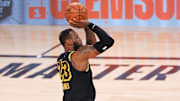 LeBron está registrando la mejor eficiencia detrás de la línea de tres puntos en su carrera