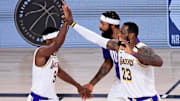 Los Lakers son los actuales campeones de la NBA