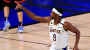 Rondo jugó en 16 partidos con los Lakers en los playoffs de la NBA de 2020