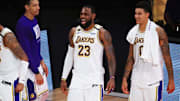 James ganó su primera corona con la camiseta de los Lakers
